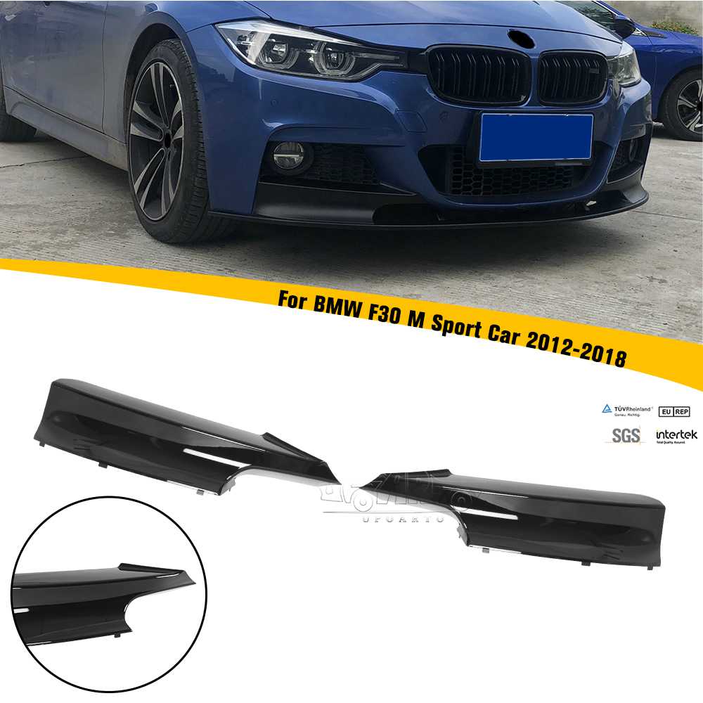 2012-2018 BMW 3 Series F30 M Sport Car Front Wrap Angle Corner Coverage