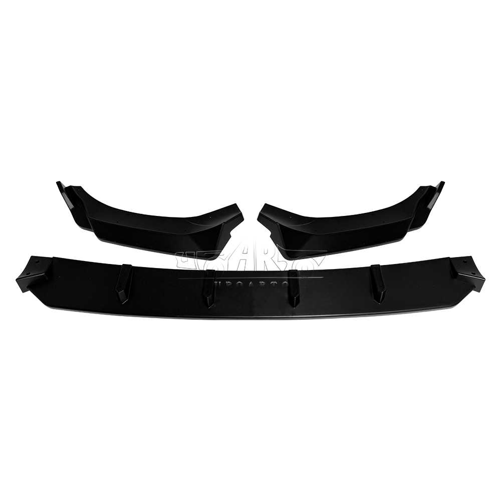 bmw x7 g07 gloss black front lip