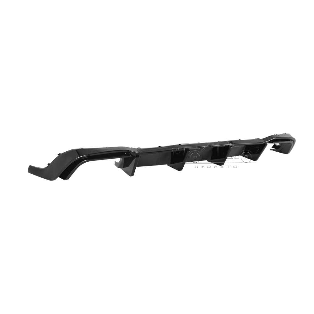 golf 8 rear diffuser valance splitter