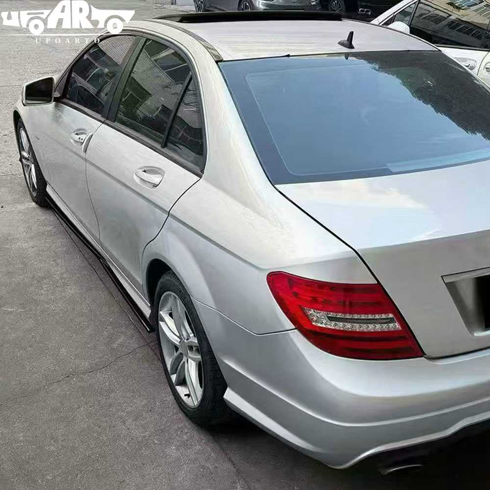 mercedes c204 side skirts