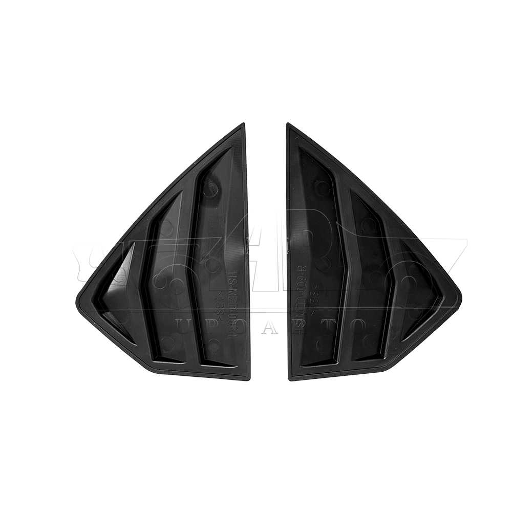 2019+ Mazda 3 HB Car Rear Side Window Louver Cover Trim