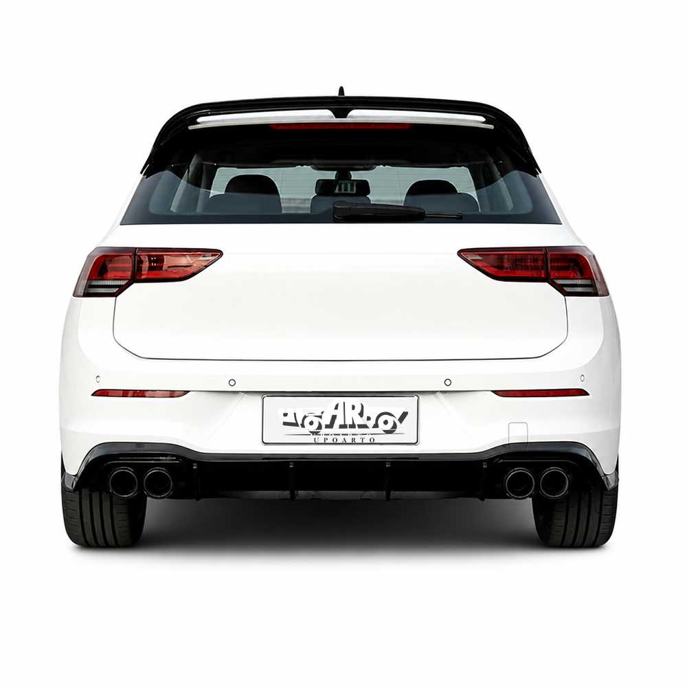 rear diffuser golf 8 2020