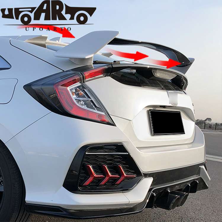 2021 honda civic hatchback spoiler