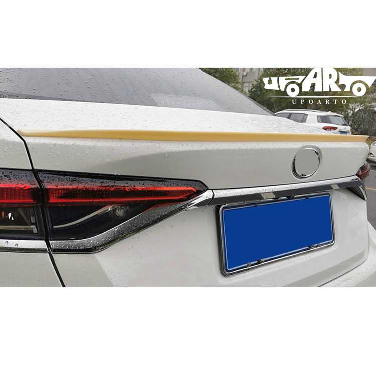 corolla 2020 spoiler