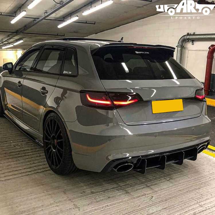 audi a3 hatch back spoiler