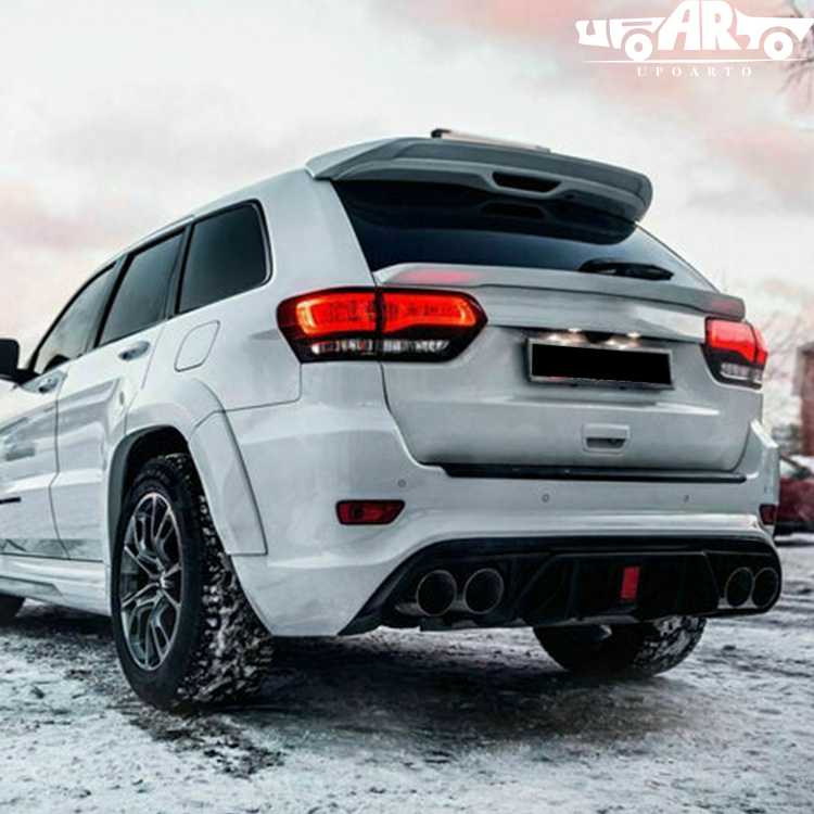 Grand Cherokee rear spoilers and mid wing