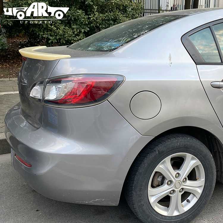 mazda 3 rear lip spoiler mazda 3 rear lip spoiler