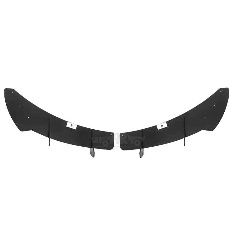 Volkswagen Golf 6 MK6 R20 Rear Bumper Lip Blade Diffuser