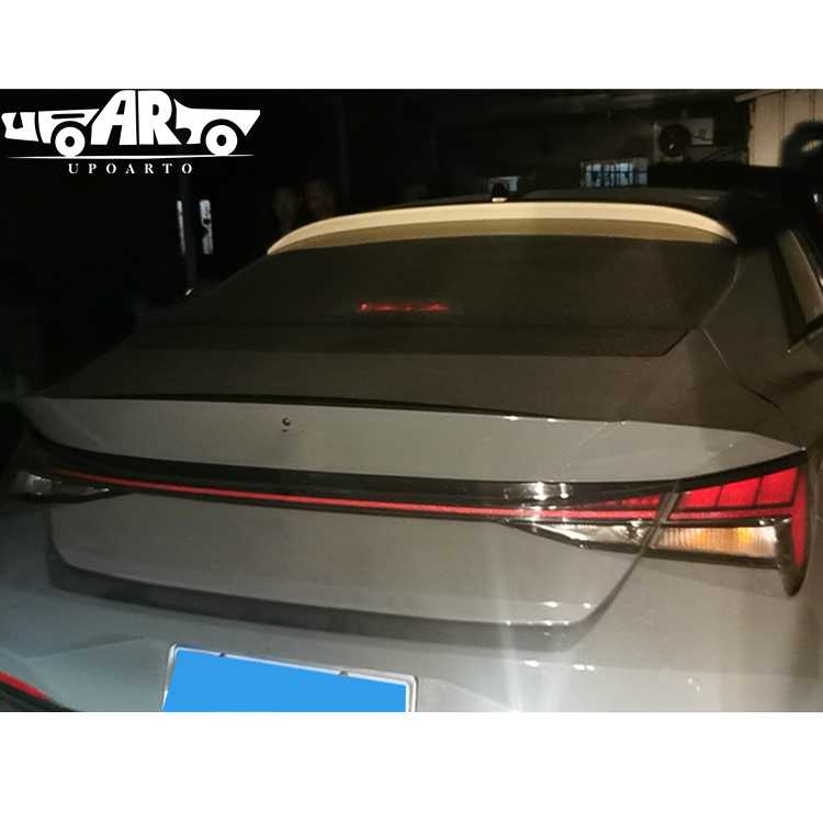 2021 hyundai elantra rear spoiler