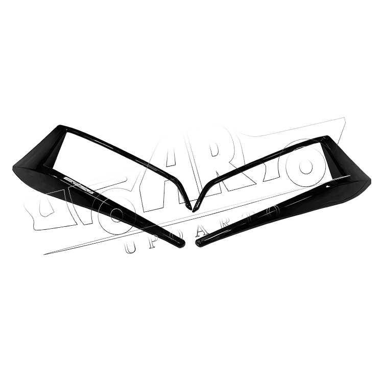 Rear Fog Lights Cover Trim Frame For Golf 7.5