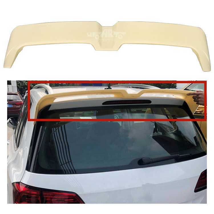 spoiler trasero golf 7 mk7