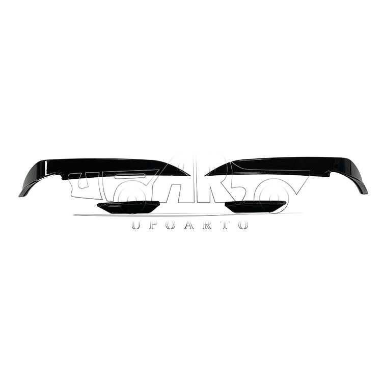 golf 7.5 r line front spoiler splitter