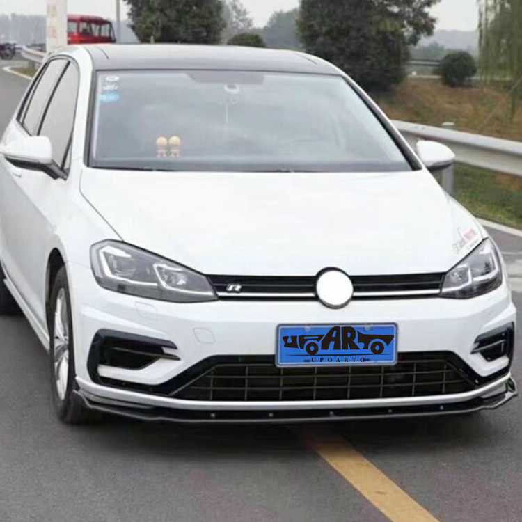 Golf 7.5 GTI 3PCS Front Splitter Bumper Lip