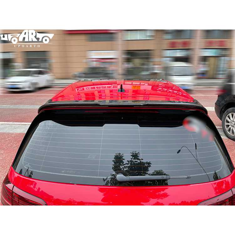 vw golf 7 r line spoiler extension