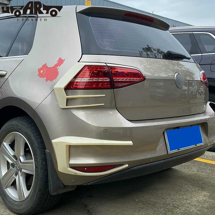 Rear Tail Led Lamp Cover Trim Frame For VW Golf 7