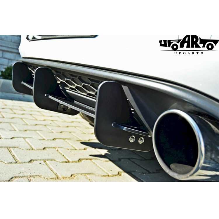 Golf 7 MK7 Gti Rear Blade Bumper Diffuser