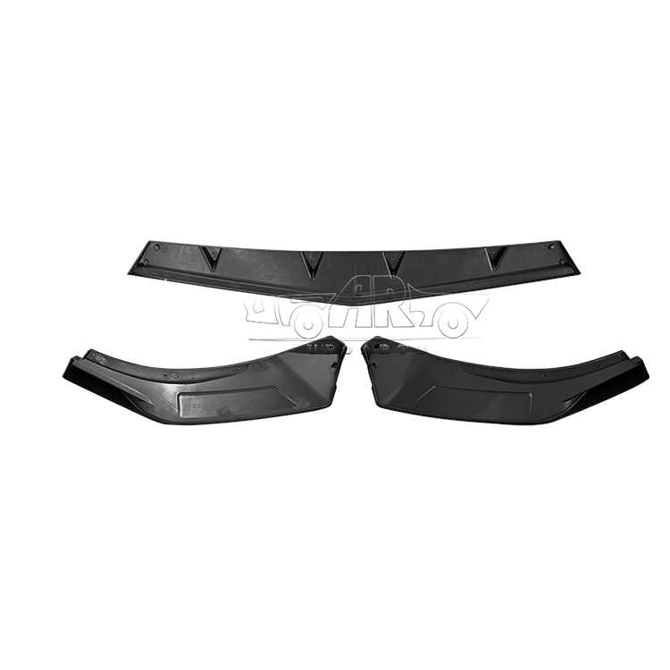 golf mk8 r line front lip trim
