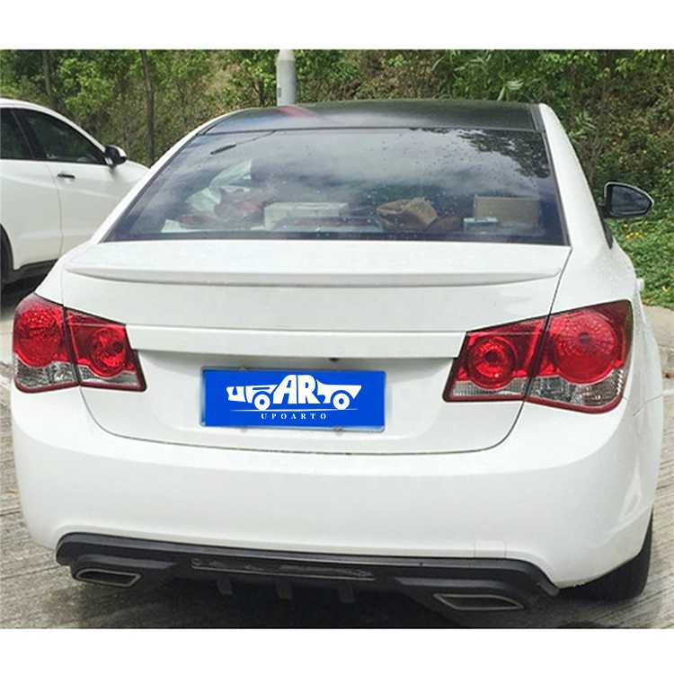 chevrolet cruze trunk wing spoiler