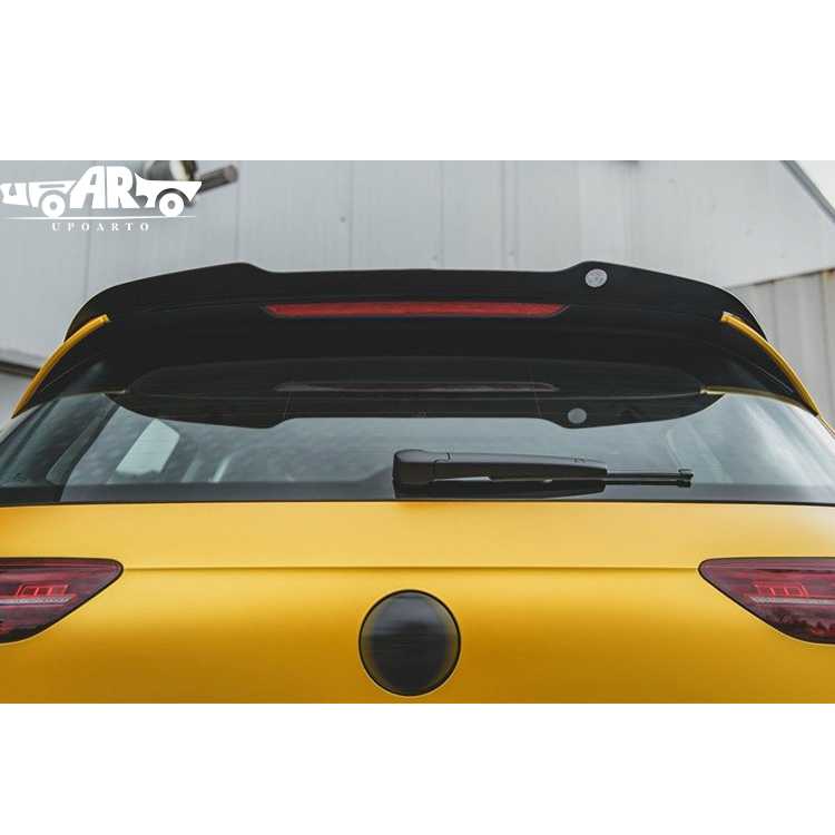 golf 8 r line roof spoiler carbon