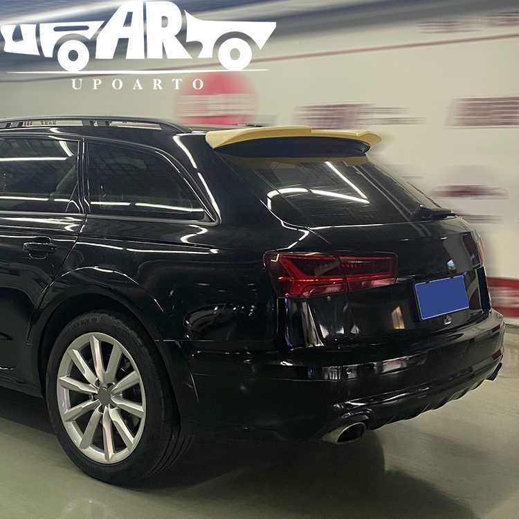 audi a6 c7 trunk spoiler