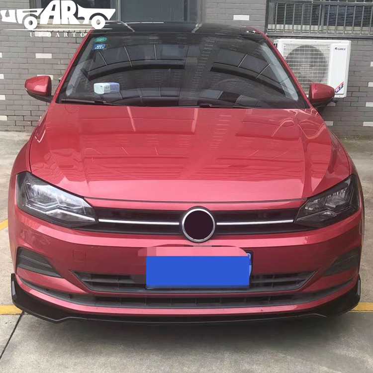 vw polo front lip spoiler