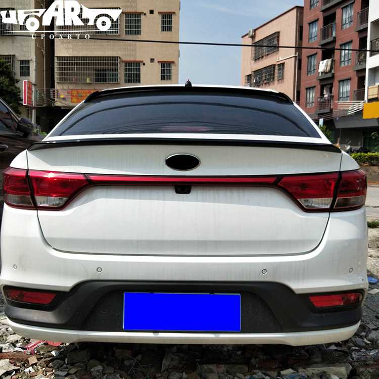 Kia K2 Rio 2017 Car Rear Tail Wing Spoiler Gloss Black-Changzhou ...