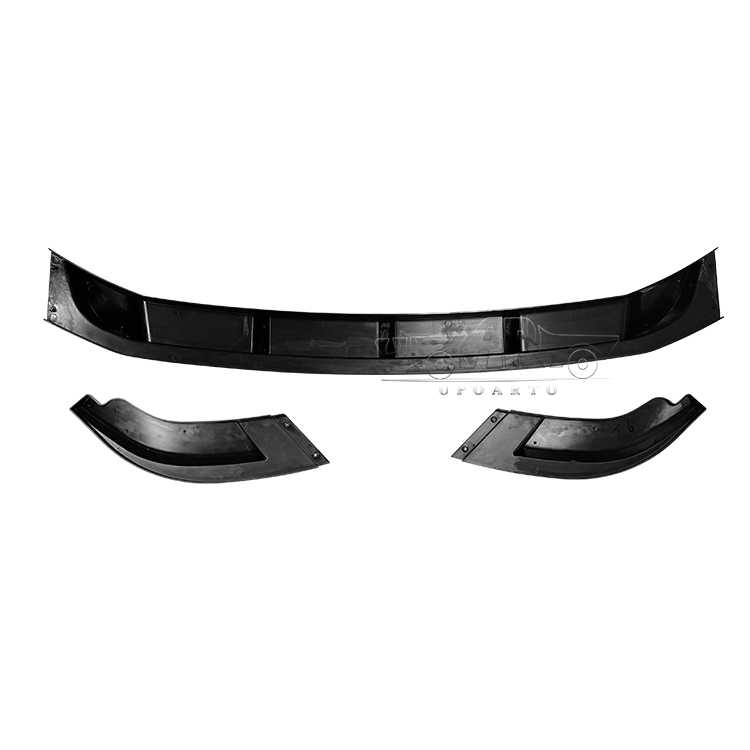 vw t6 front splitter carbon