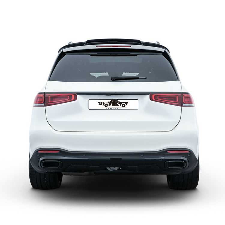 mercedes gls x167 rear spoiler