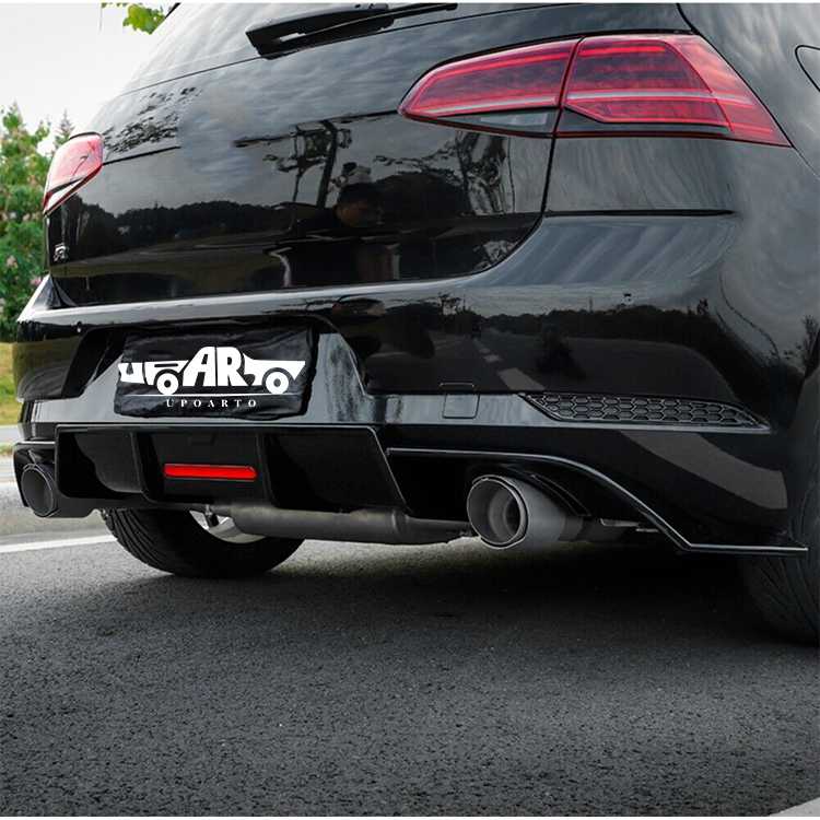 golf 7 gti rear lip plastic