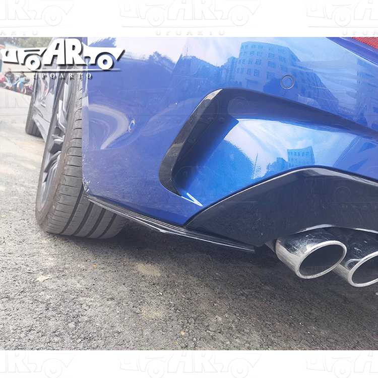 bmw g20 rear side splitters