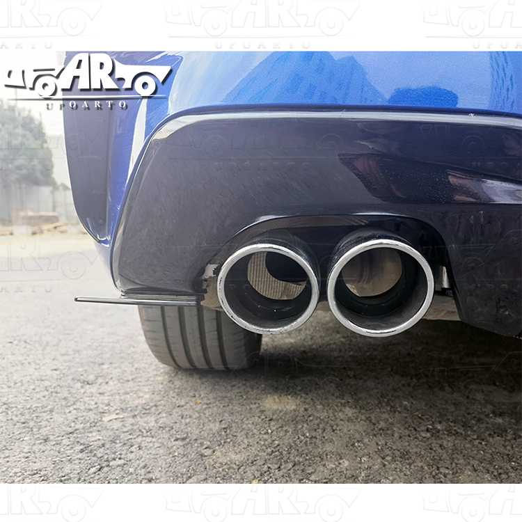 bmw g20 rear side splitters