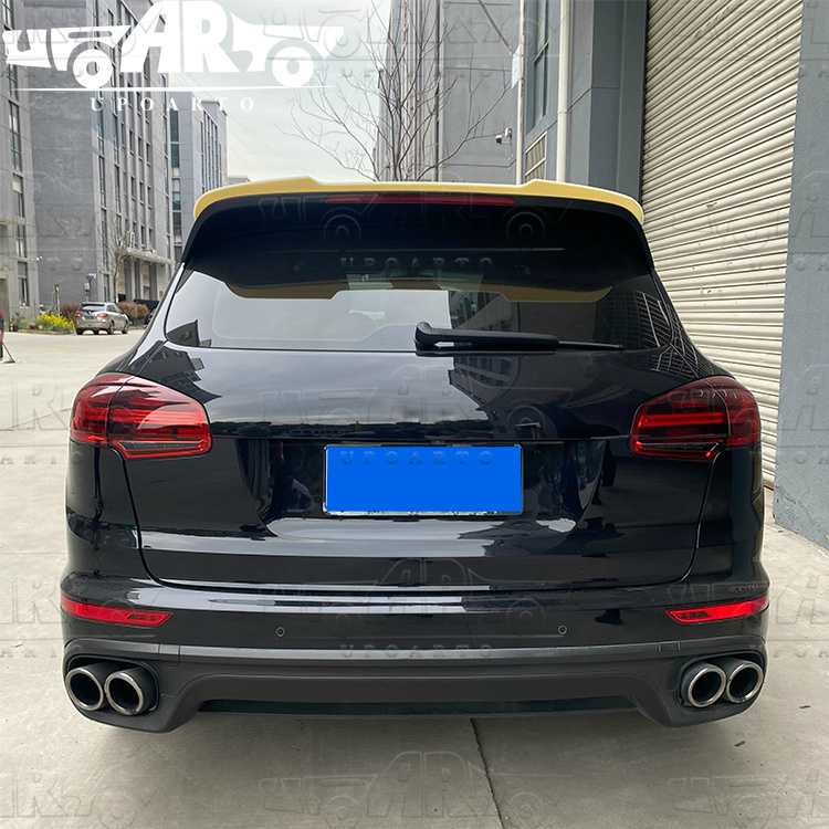 porsche cayenne spoiler