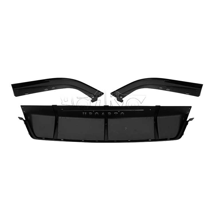 x5 g05 rear diffuser valance splitter