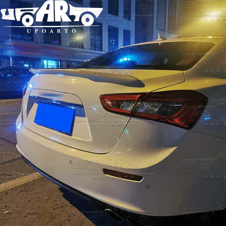 maserati ghibli trunk spoiler