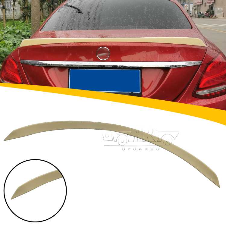 w205 gloss black spoiler