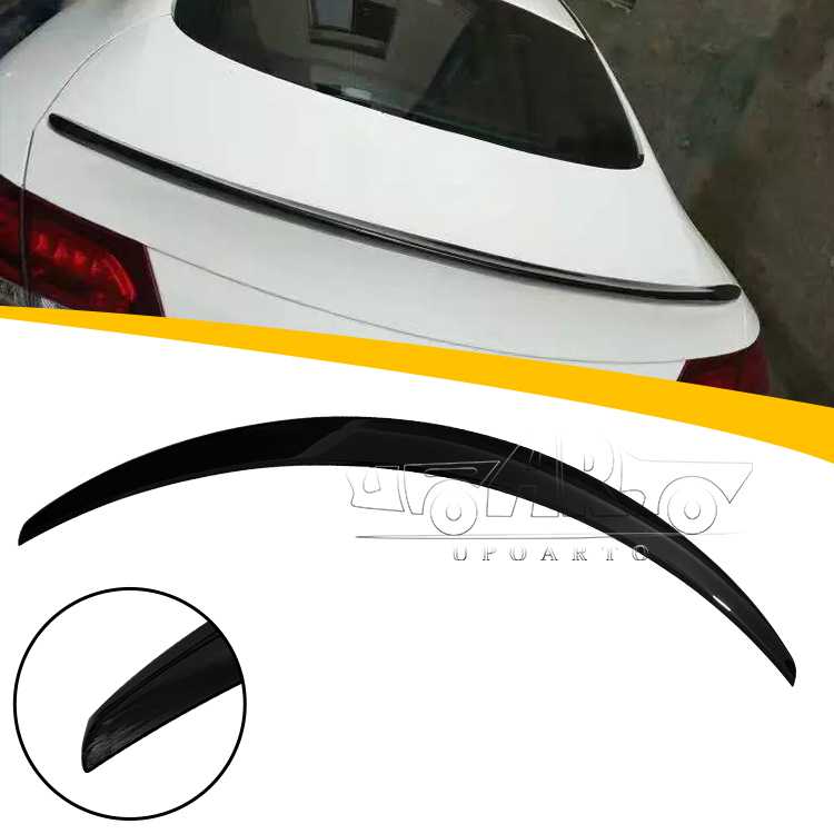 w205 spoiler carbon look