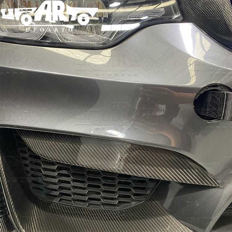 f82 m4 front bumper air vent trim