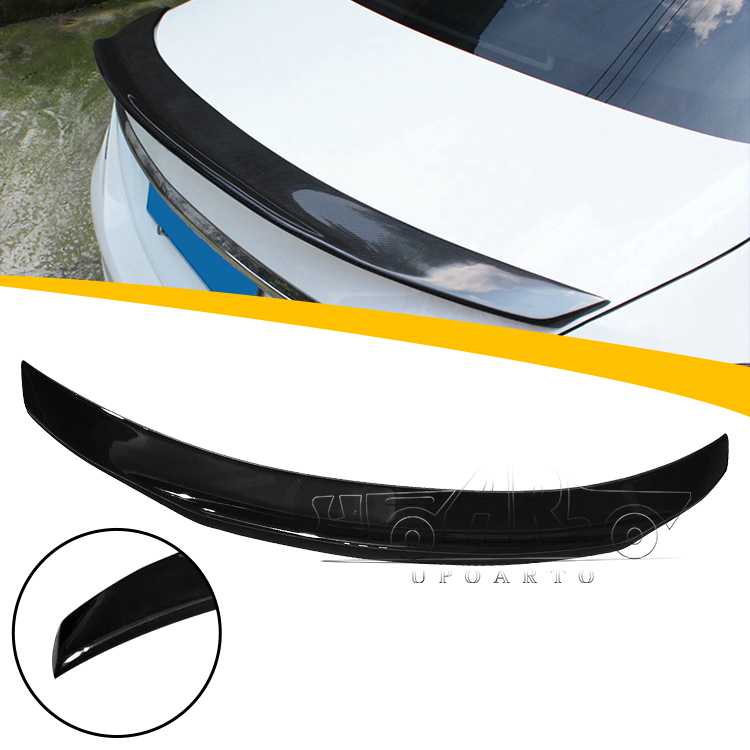 w205 gloss black spoiler