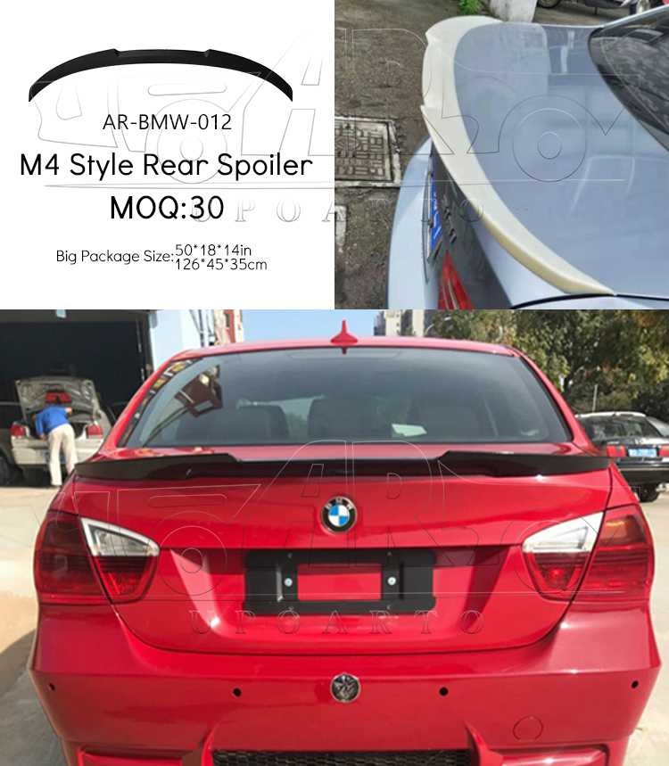 rear spoiler bmw e90