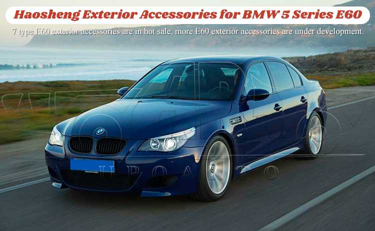 bmw rear diffuser e60