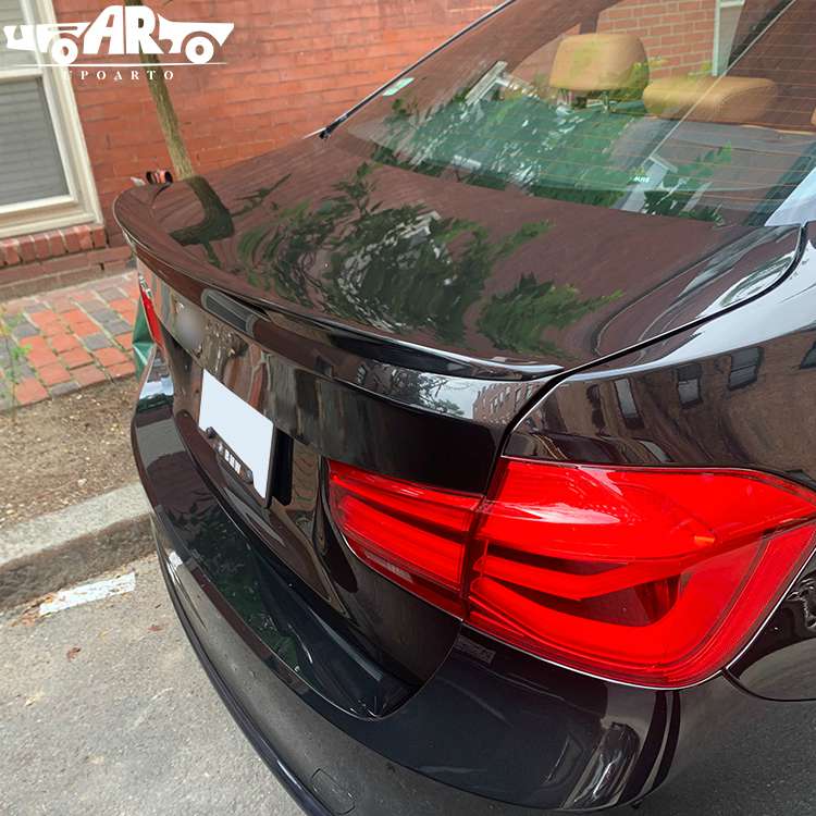 f30 rear spoiler carbon fiber