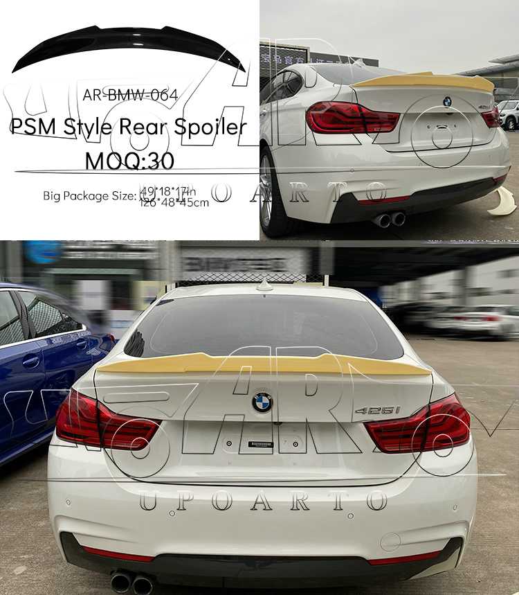 bmw f36 spoiler