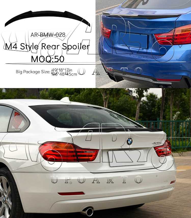 bmw f36 spoiler