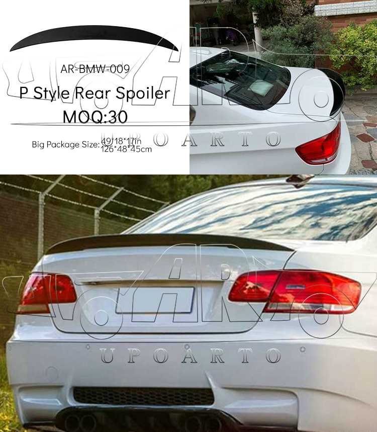 e92 rear spoiler