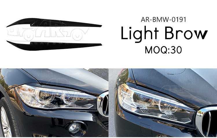 f15 headlight eyebrows