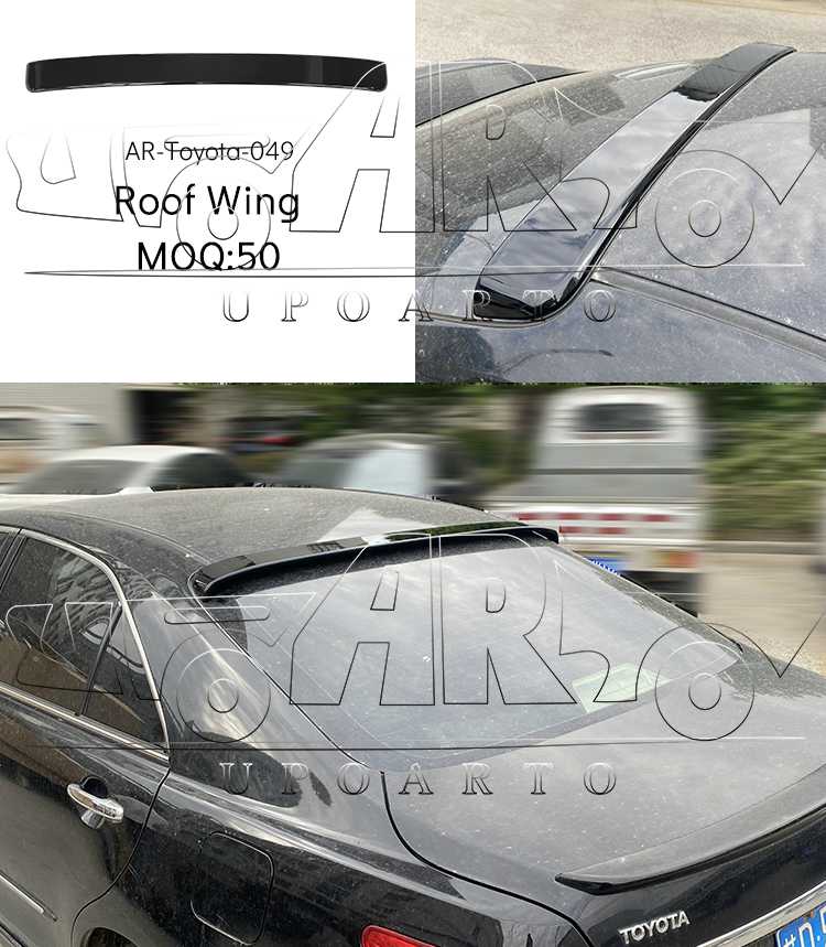 camry window spoiler