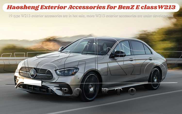 w213 spoiler amg