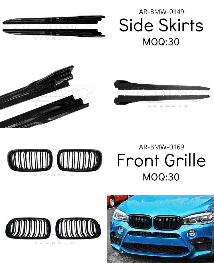 bmw x5 f15 front grill trim