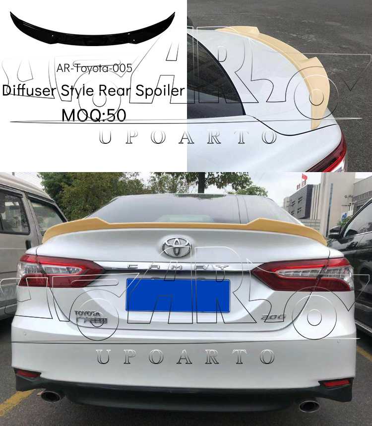 camry duckbill spoiler
