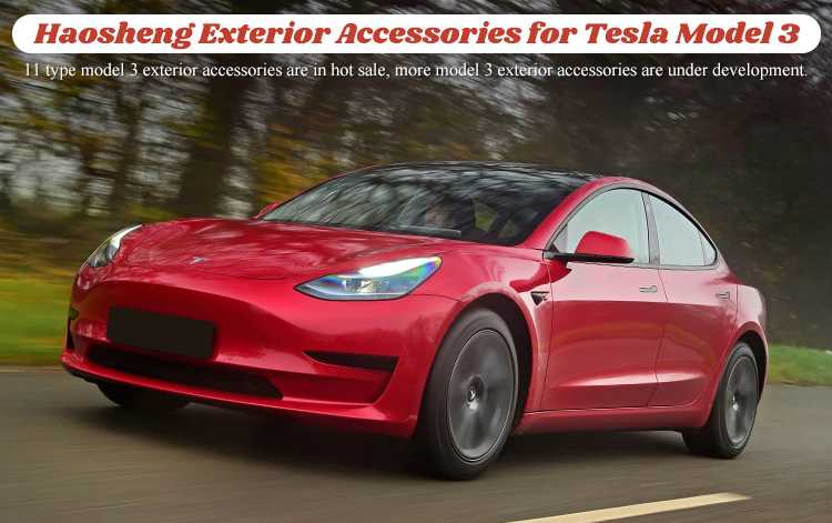 model 3 carbon fiber spoiler